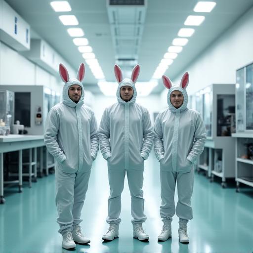 반도체 공장 Cleanroom 이미지